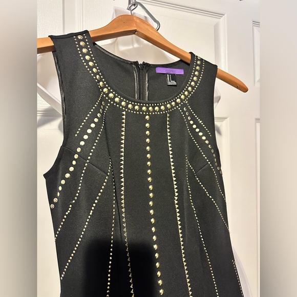 New nwt gold studded Black Dress small - Picture 2 of 4